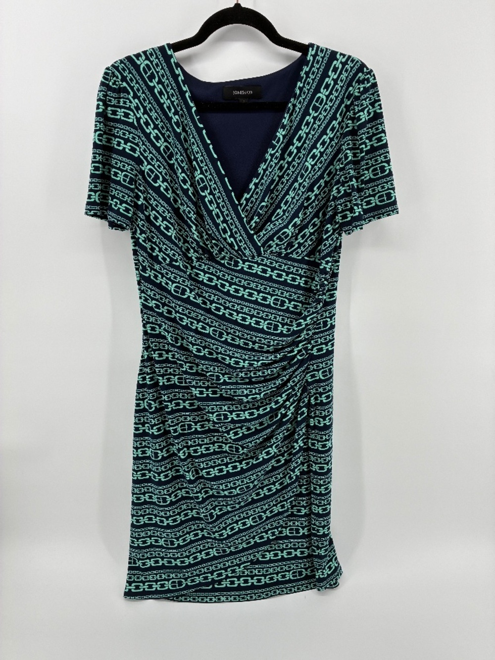 Green Patterned Jones & Co Dress